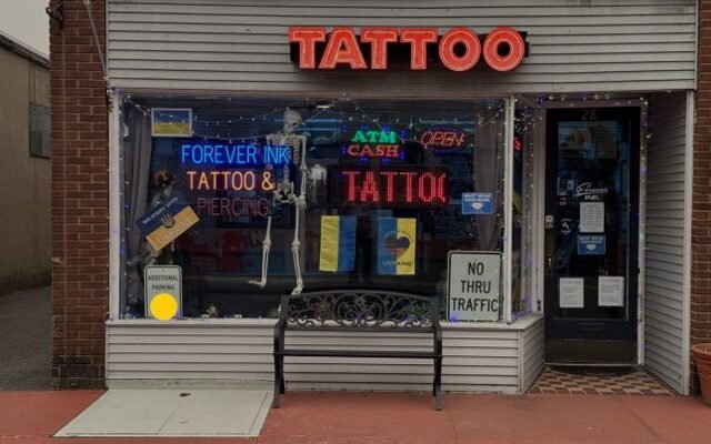 the tattoo shop